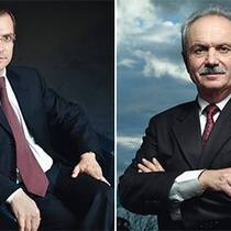 Enge Kooperation: Ex-UBS-Chef Marcel Rohner (l.) und Ex-SNB-Direktor Jean-Pierre Roth.