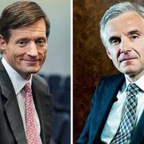 Musterknaben mit grossen Sorgen: CS-CEO Brady Dougan (l.) und Präsident Urs Rohner.