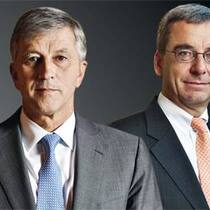 Der Antreiber, Rolf Dörig (l.), und der Macher, Bruno Pfister.