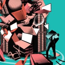 Milliardenbewertungen und unprofitable Geschäftsmodelle – der Start-up-Hype könnte angesichts der Krise wie ein Kartenhaus einstürzen.