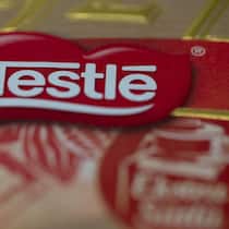 Die Aktie von Nestlé: Hoch bewertet.