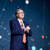 Ruft dazu auf, die Zukunft von morgen zu gestalten: Microsoft-Gründer Bill Gates.