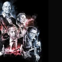 DIE STRIPPENZIEHER: Die grossen Handelsfirmen und ihre Chefs bestimmen den Welthandel mit Rohstoffen – von der Schweiz aus. Im Bild: Marco Dunand, Mercuria; Torbjörn Törnqvist, Gunvor;Gary Nagle, Glencore; Jeremy Weir, Trafigura; Russell Hardy, Vitol (v.l.).