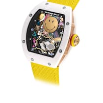 Die Uhr von Richard Mille wurde im Atelier von Oliver Kuhn hergestellt – in langwieriger Kleinstarbeit.