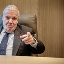 TRENDWENDE: Nach dem Superjahr 2021 dürfte Hauptaktionär Klaus-Michael Kühne (im Bild) und CEO Detlef Trefzger mit Kühne+Nagel schlechtere Resultate einfahren.