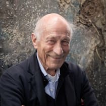 Selfmademan, jetzt Mäzen mit dem Schalk im Nacken: Arthur Waser.
