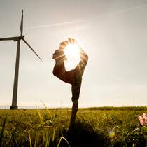 Yoga / Windrad