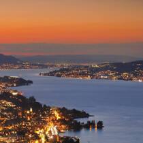 Blick über die Zürichseeregion.