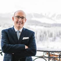 Marc Eichenberger, Gastgeber im Grand Hotel Kronenhof in Pontresina, ist der BILANZ-Hotelier des Jahres 2021.