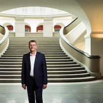 Schaepman ist seit drei Jahren Rektor der Universität Zürich – Grösse und Lage seines Büros sind ihm egal.