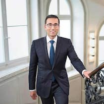 Leitet künftig zusammen mit Tom Naratil das wichtige Vermögensverwaltungsgeschäft der UBS: Iqbal Khan.