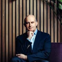 Novartis-Vormann Jörg Reinhardt kürte Ex-Firmenich-Chef Gilbert Ghostine (im Bild) zum Sandoz-Präsidenten.