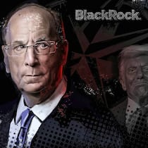 Früher war Fink mal der «König des Woke-Industriellen-Komplexes» – doch nun wendet er sich immer mehr Trump zu.