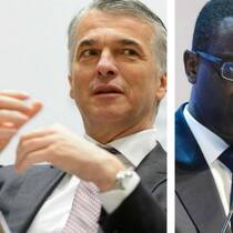 Ermotti (l.) und Thiam: Lenken die beiden Grossbanken UBS und Credit Suisse.