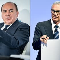 Prozess läuft: Die Amtszeiten von Axel Weber (l.) und Urs Rohner gehen dem Ende entgegen – doch die Nachfolgesuche ist nicht einfach.