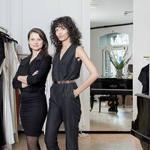 Passion für Mode: Joanna Skoczylas (l.) und Eliane Diethelm. Kuster Frey