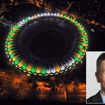 Philippe Blatter: «Der technische Aufwand an der Fussball-WM ist gewaltig».  Keystone/PR