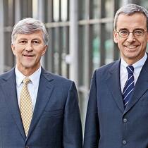 Das verflixte elfte Jahr: Die Wege des Swiss-Life-Teams Rolf Dörig (l.) und Bruno Pfister trennen sich.