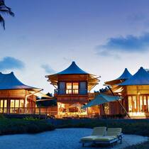 Koh Kood: Auf der Insel gibt es nur das «Soneva Kiri» mit seinen 29 Villen und 250 Angestellten. (Bild: zvg)