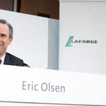Eric Olsen: Seine Ernennung zum CEO von Lafarge/Holcim trieb die Holcim-Aktie.Keystone