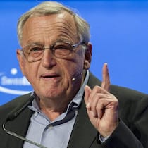 Hansjörg Wyss: Mit Pauken und Trompeten platzt der Milliardär in die EU-Debatte.  Keystone