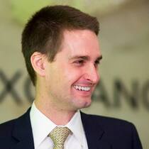 Evan Spiegel: Der Börsengang macht den Gründer um ein paar Millionen reicher. Keystone