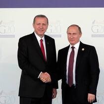 Gipfeltreffen der Taktiker 2015: Recep Tayyip Erdogan (l.) und Wladimir Putin. Keystone