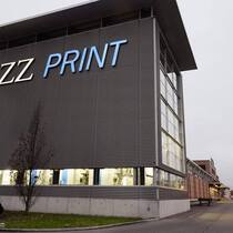 NZZ-Druckerei in Schlieren: Abschreiber von 55 Millionen Franken.  Keystone