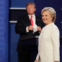 US-Präsidentschaftskandidaten: Hillary Clinton und Donald Trump.  Keystone