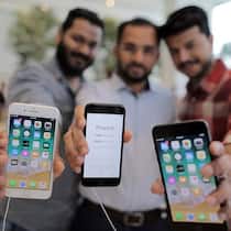 iPhone 8: Die Apple-Aktien verloren nach der Präsentation an Wert.Keystone
