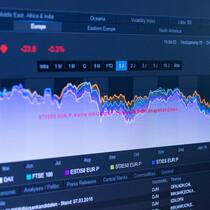 Aktienkurs: An der Börse braucht es derzeit Durchhaltewille. Keystone
