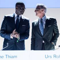 Tidjane Thiam und Urs Rohner: Die CS-Spitze ruft Aktionäre erneut zusammen.Keystone
