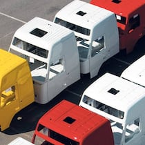 Fahrerhauswerk von Volvo im schwedischen Umeå