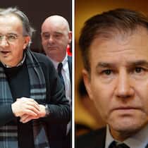 Glanz und Elend 2015: Fiat-Chef Sergio Marchionne (l.) und Glencore-Chef Ivan Glasenberg.Keystone