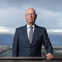 Klaus Schwab: Der WEF-Gründer warnt die Schweiz vor der Abschottung.  François Wavre