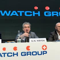 Wird die Schwächephase in absehbarer Zeit überwinden: Swatch.  Keystone