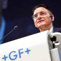 Geglückter Umbau: Yves Serra, CEO von Georg Fischer.  Keystone