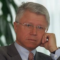 Hans-Dieter Vontobel als Banker 1997: Heute macht er sich als Weinproduzent einen Namen.  KEY