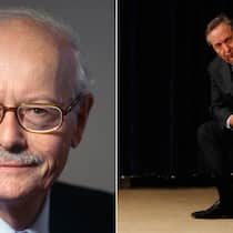 Ernst Baltensperger (links), Lawrence Summers. (Bilder: Keystone)