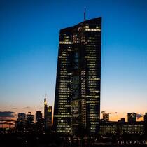 EZB in Frankfurt am Main: Keine Bewegung im Leitzins.  Keystone