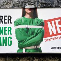 Abstimmung: Klares Nein für «Grüne Wirtschaft». Keystone