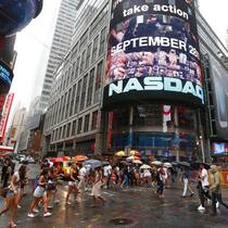 Die Euphorie ist vorbei: Investoren stossen Tech-Aktien ab.  Keystone