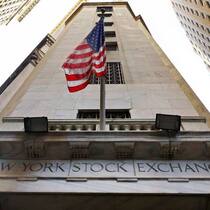 Wall Street in den USA: Aktien profitieren. Keystone