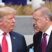 Zwei Herren, die sich gerne als starke Männer geben: Donald Trump und Recep Erdogan.