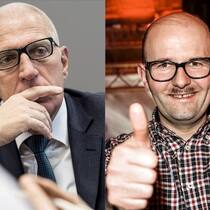 Bündner Wurzeln: Ex-Raiffeisen-Chef Pierin Vincenz (l.) steht vor der Anklage, Immobilienunternehmer Remo Stoffel einigte sich mit der Staatsanwaltschaft.