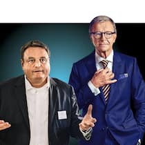 Steife Brise: Die Aktien von Kühne+Nagel steuern unter CEO Stefan Paul (l.) und Präsident Jörg Wolle seit Längerem Richtung Süden.