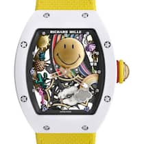 Die Uhr von Richard Mille wurde im Atelier von Oliver Kuhn hergestellt – in langwieriger Kleinstarbeit.