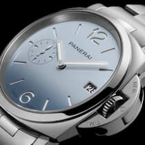 Panerai präsentiert die neue Luminor Due 38mm-Kollektion mit frischen Zifferblättern in Hellblau, Hellgrün und Rosa.