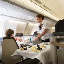 Business Class Flugzeug