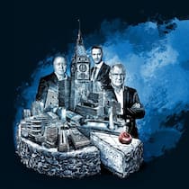 Kurze Wege zwischen Wirtschaft und Politik sind ein wichtiger Faktor. Partners-Group-Mitgründer Marcel Erni, Glencore-CEO Gary Nagle, Finanzdirektor Heinz Tännler (v.l.).